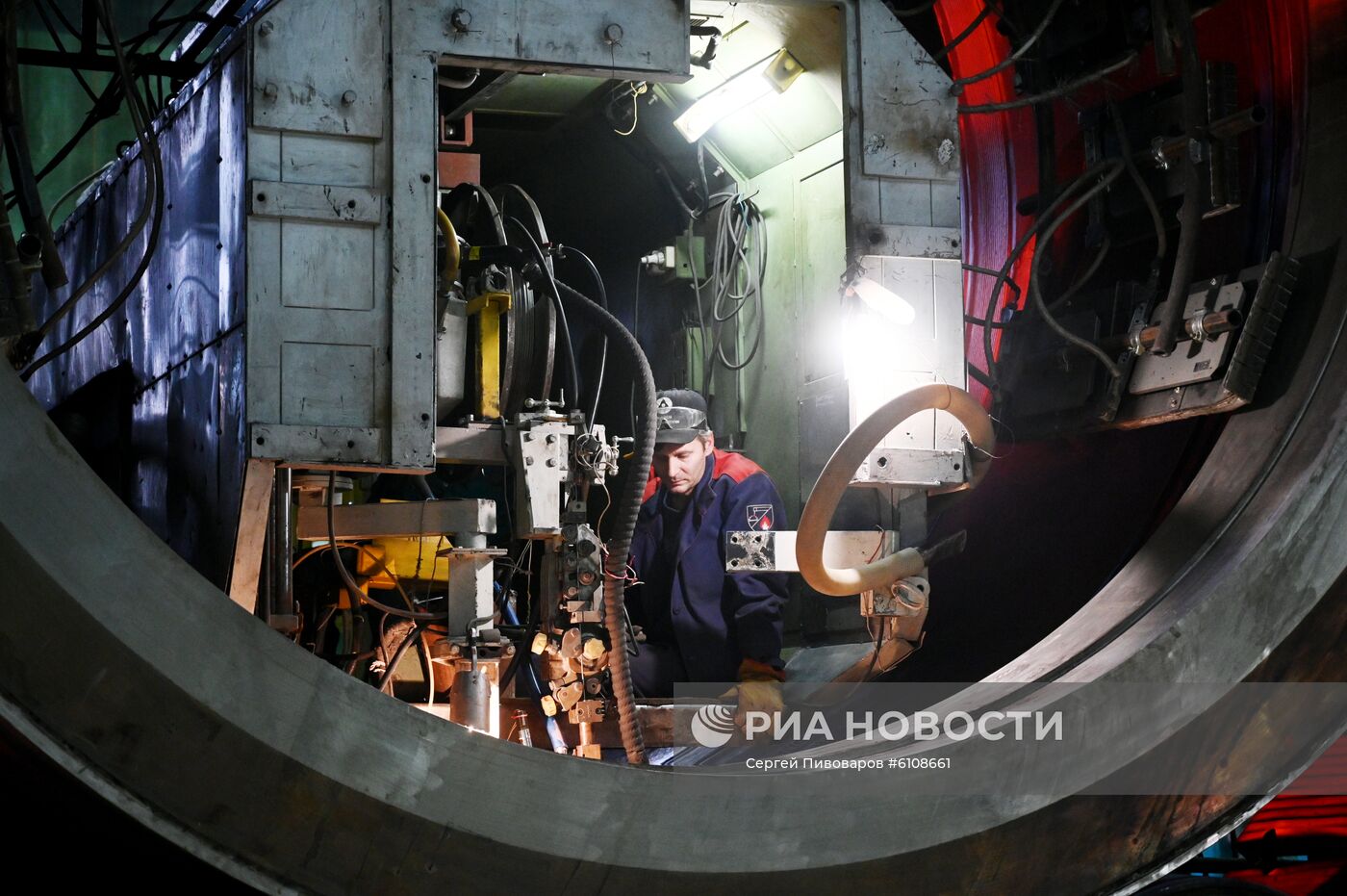 Производственная площадка завода "Атоммаш" в Волгодонске