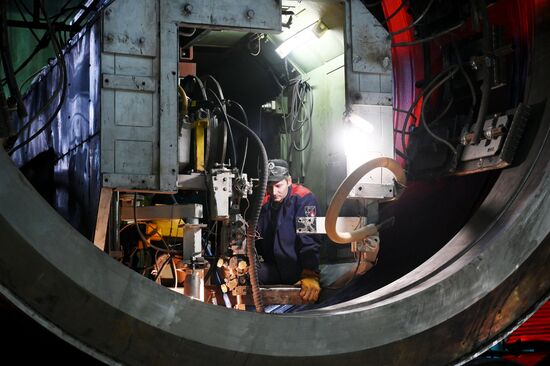 Производственная площадка завода "Атоммаш" в Волгодонске