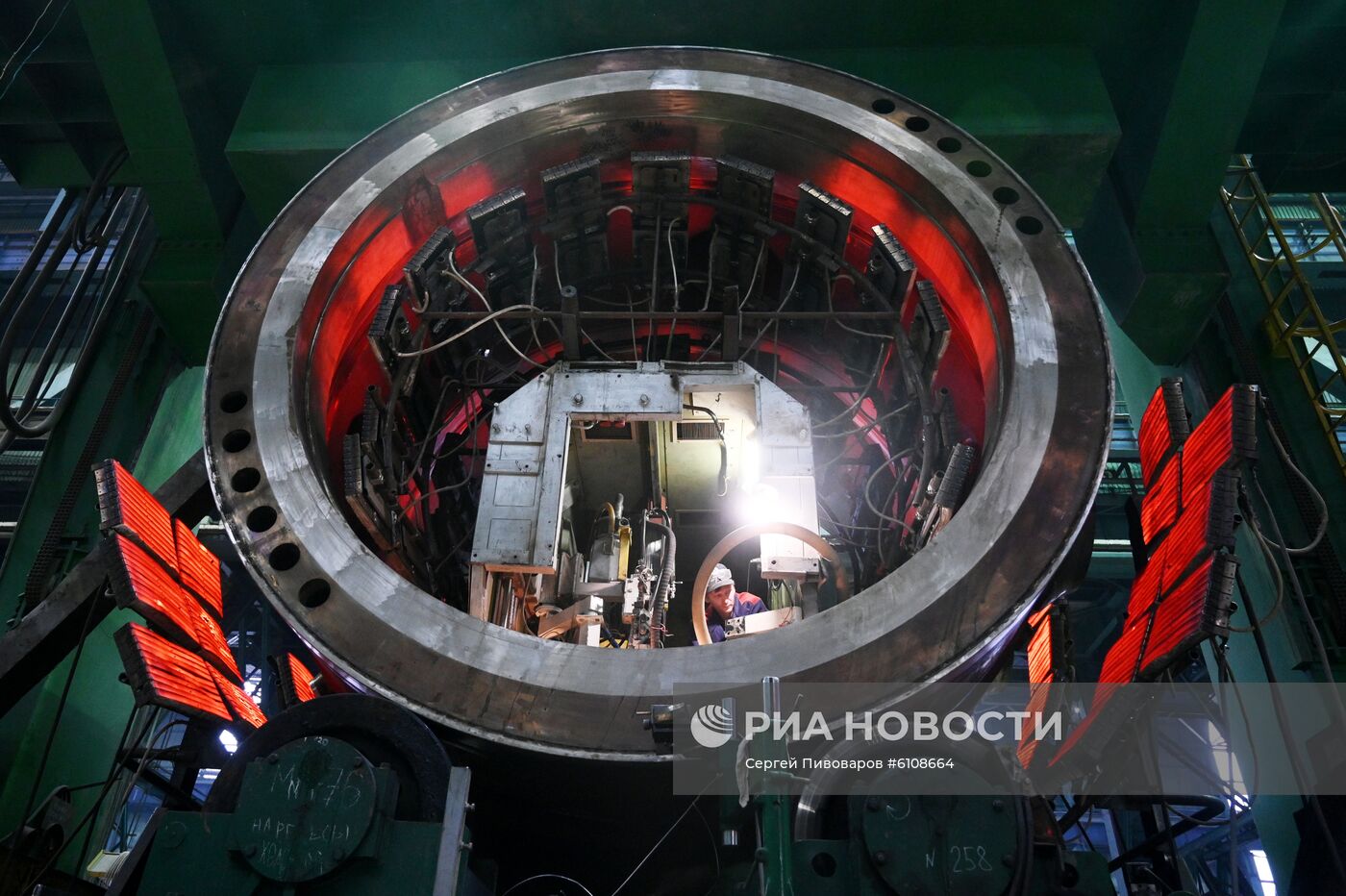 Производственная площадка завода "Атоммаш" в Волгодонске