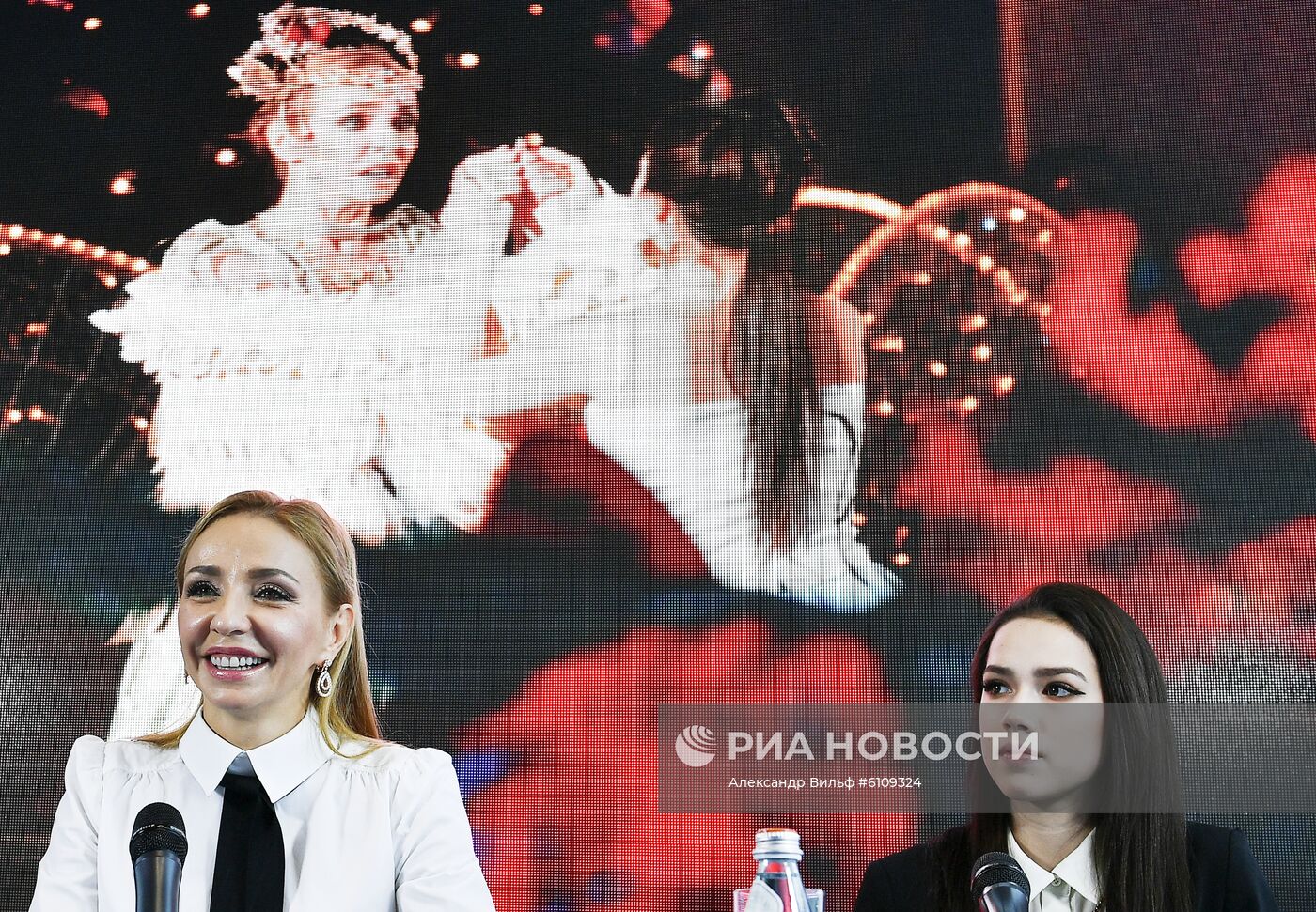 П/к, посвященная премьере мюзикла на льду "Спящая красавица. Легенда двух королевств"