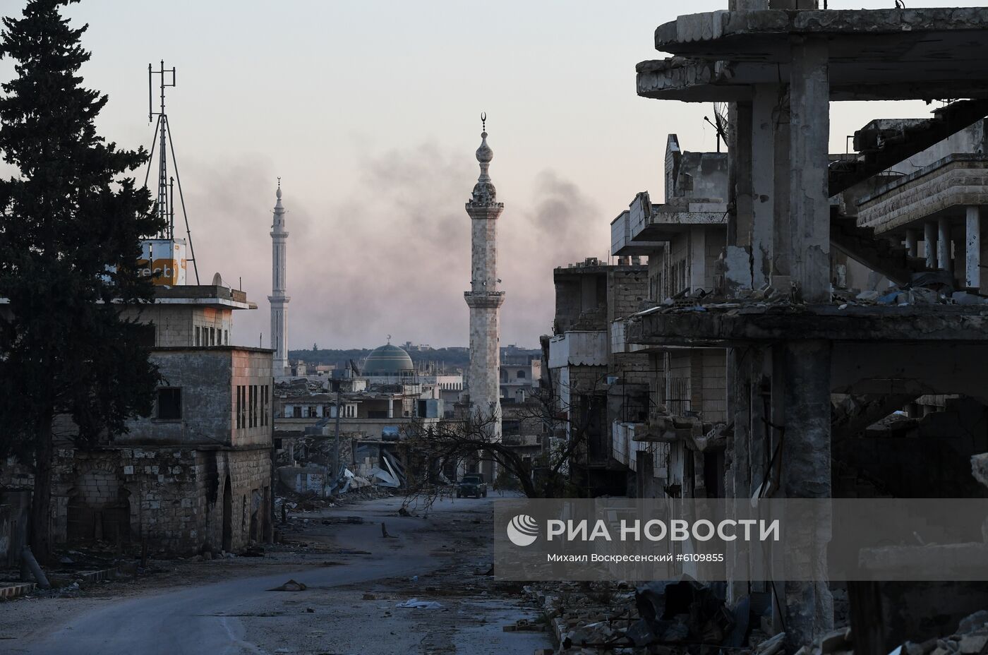 Город Хан-Шейхун в провинции Идлиб