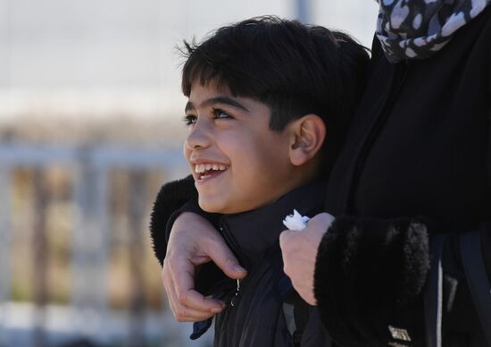 Возвращение сирийских беженцев на родину из Турции