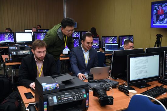 Ежегодная большая пресс-конференция президента РФ В. Путина