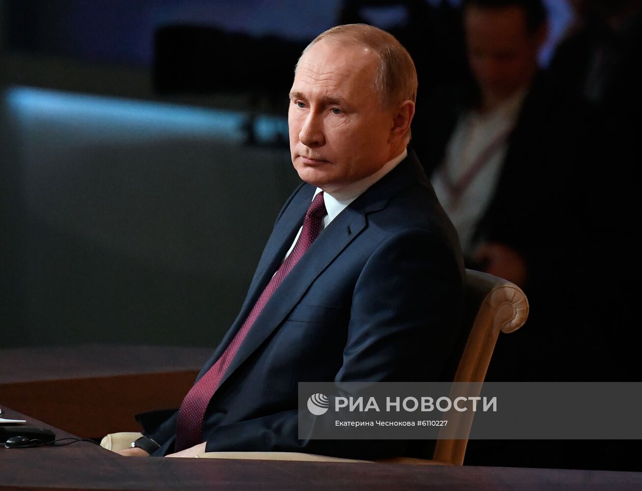 Ежегодная большая пресс-конференция президента РФ В. Путина
