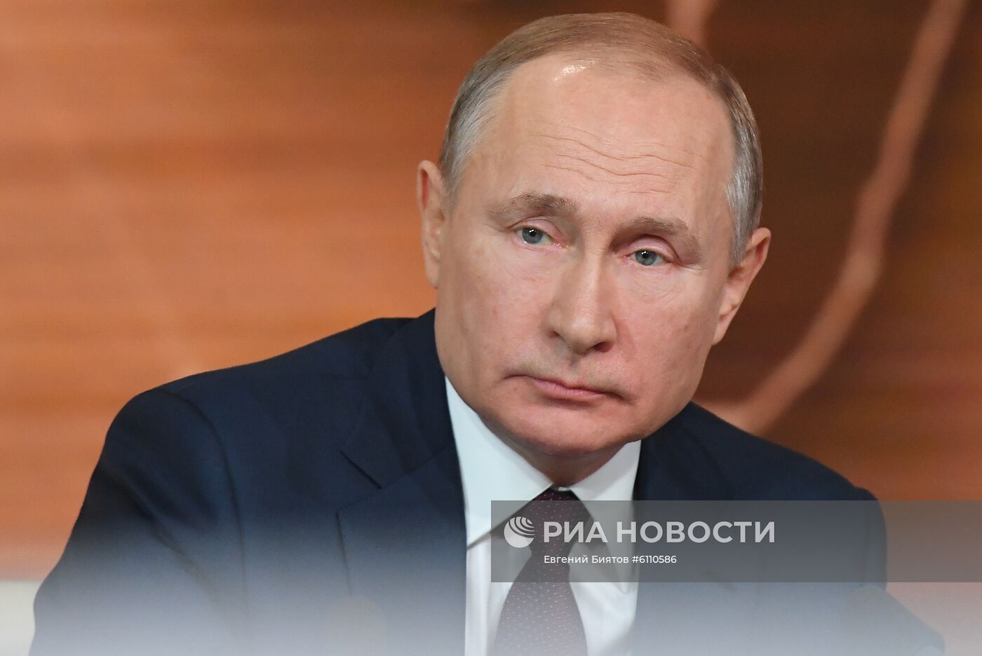 Ежегодная большая пресс-конференция президента РФ В. Путина