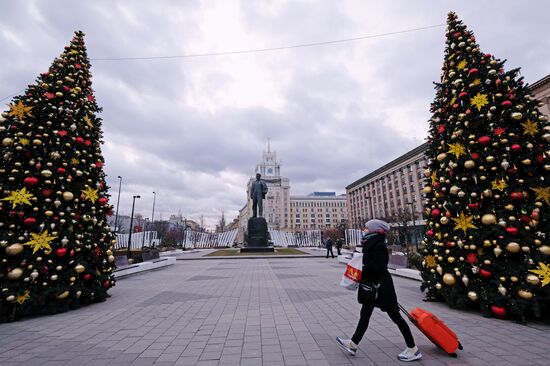 Аномальное тепло в Москве