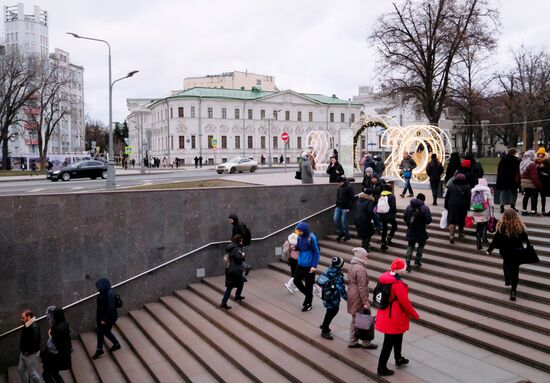 Аномальное тепло в Москве