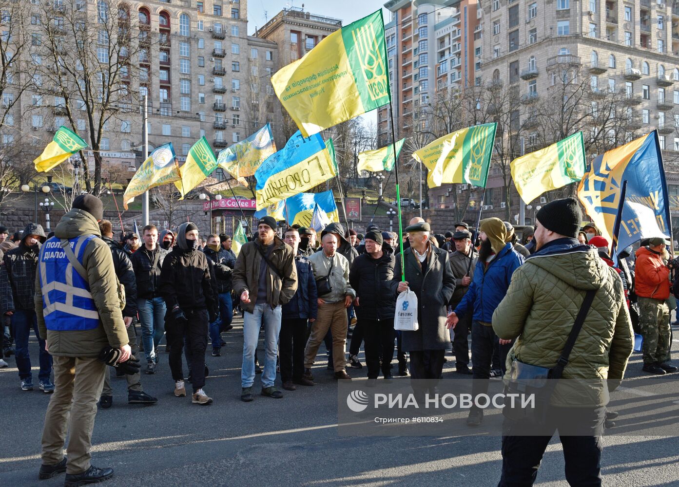 Акция в Киеве против земельной реформы