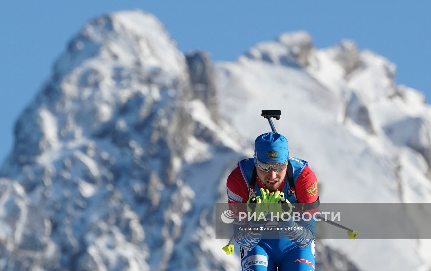 Биатлон. III этап Кубка мира. Мужчины. Спринт
