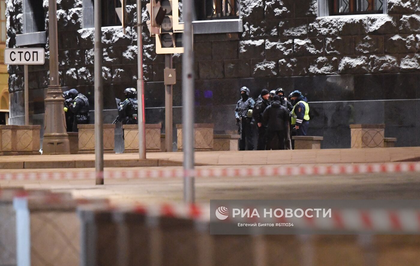 В центре Москвы произошла стрельба