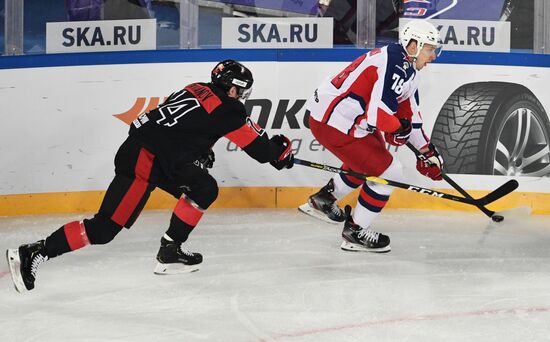 Хоккей. КХЛ. Матч СКА - ЦСКА
