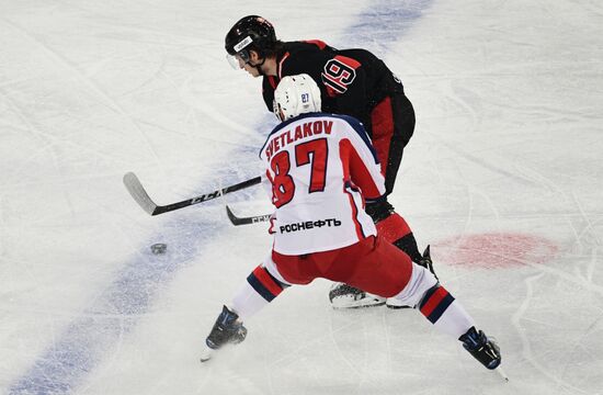 Хоккей. КХЛ. Матч СКА - ЦСКА