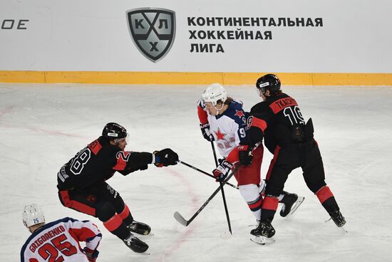 Хоккей. КХЛ. Матч СКА - ЦСКА