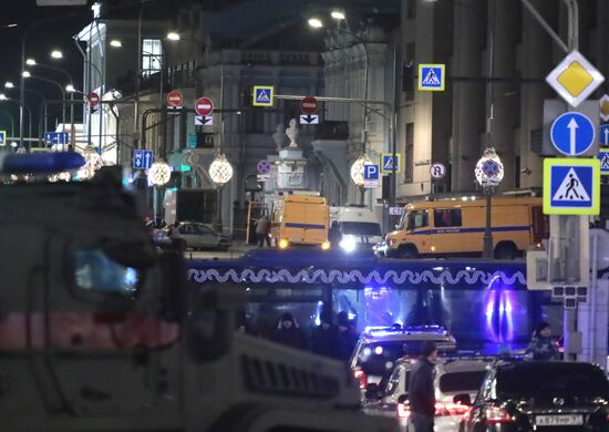 В центре Москвы произошла  стрельба