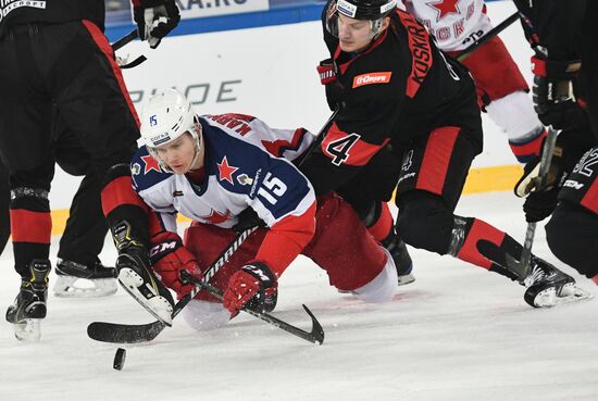 Хоккей. КХЛ. Матч СКА - ЦСКА