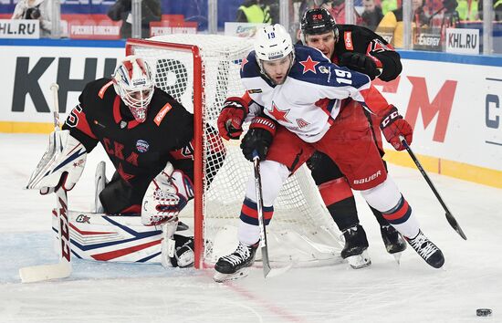 Хоккей. КХЛ. Матч СКА - ЦСКА