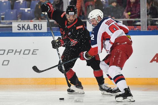 Хоккей. КХЛ. Матч СКА - ЦСКА