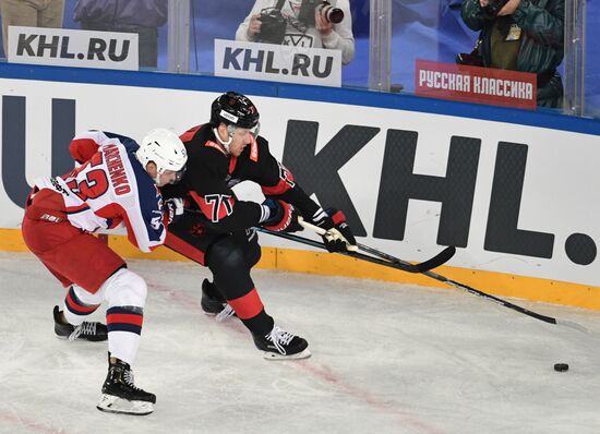 Хоккей. КХЛ. Матч СКА - ЦСКА