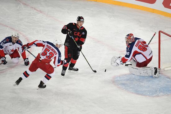 Хоккей. КХЛ. Матч СКА - ЦСКА