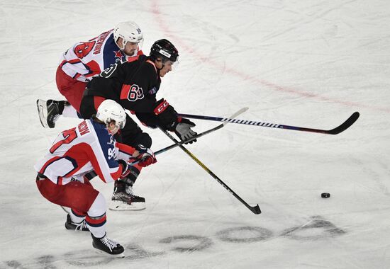 Хоккей. КХЛ. Матч СКА - ЦСКА