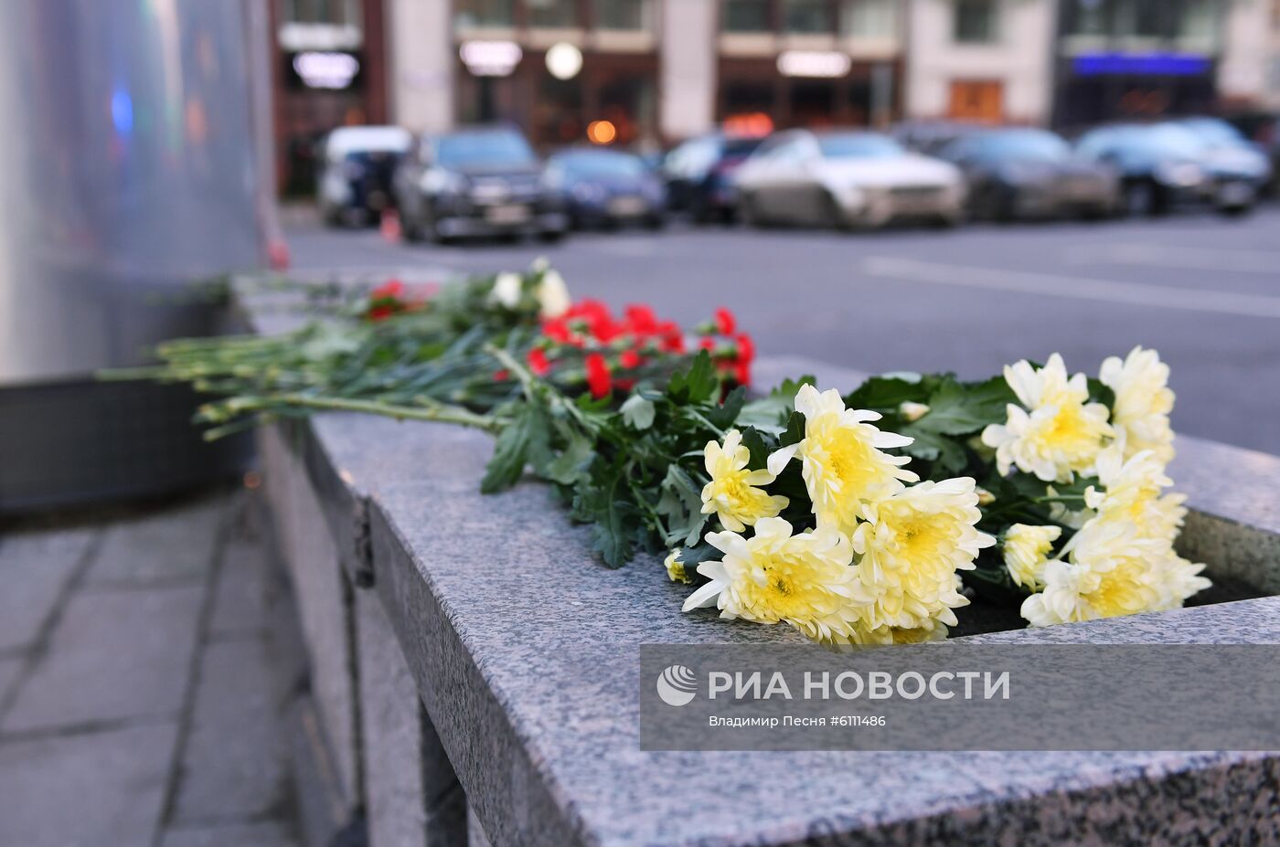 Ситуация на месте стрельбы в центре Москвы