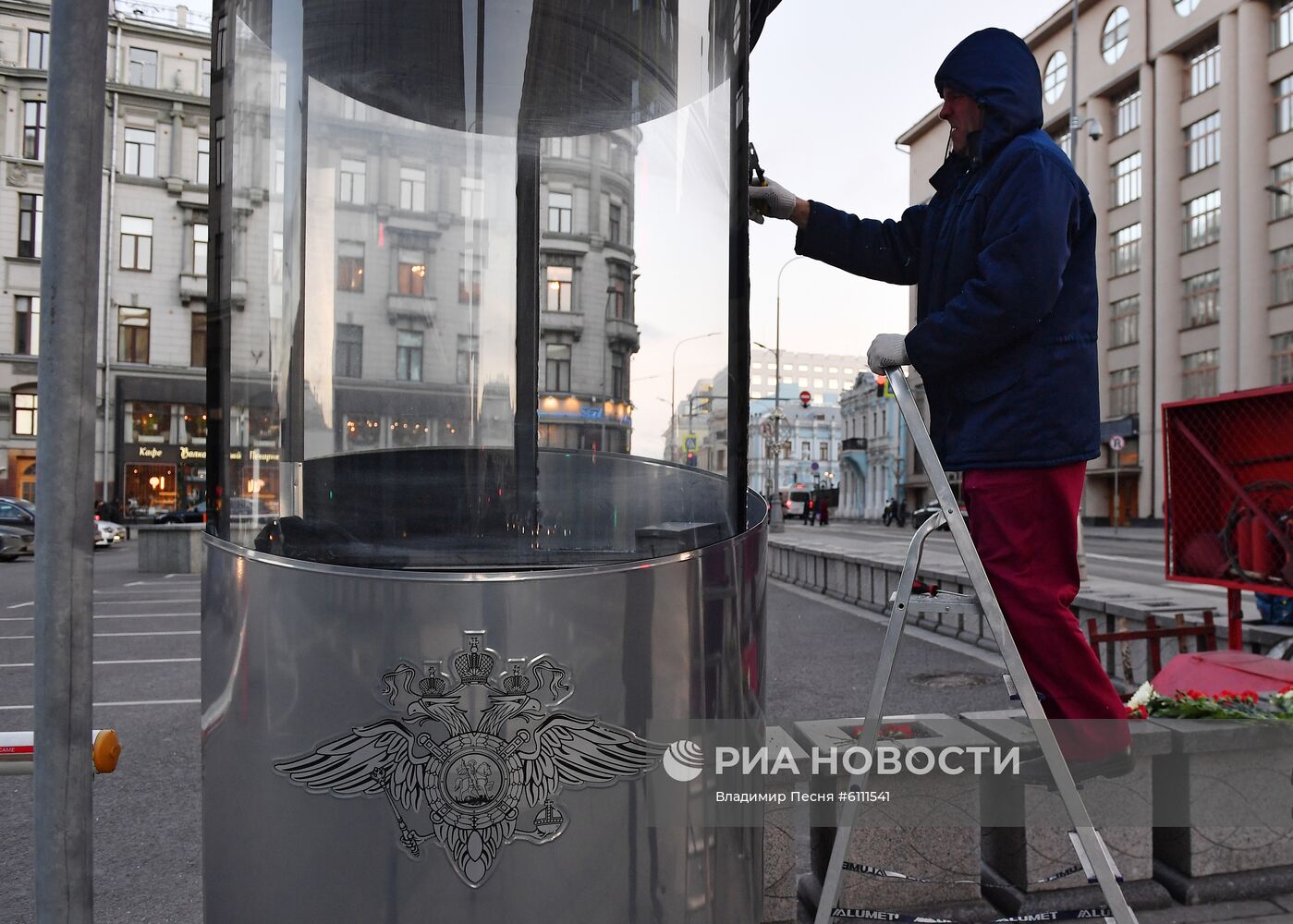 Ситуация на месте стрельбы в центре Москвы 