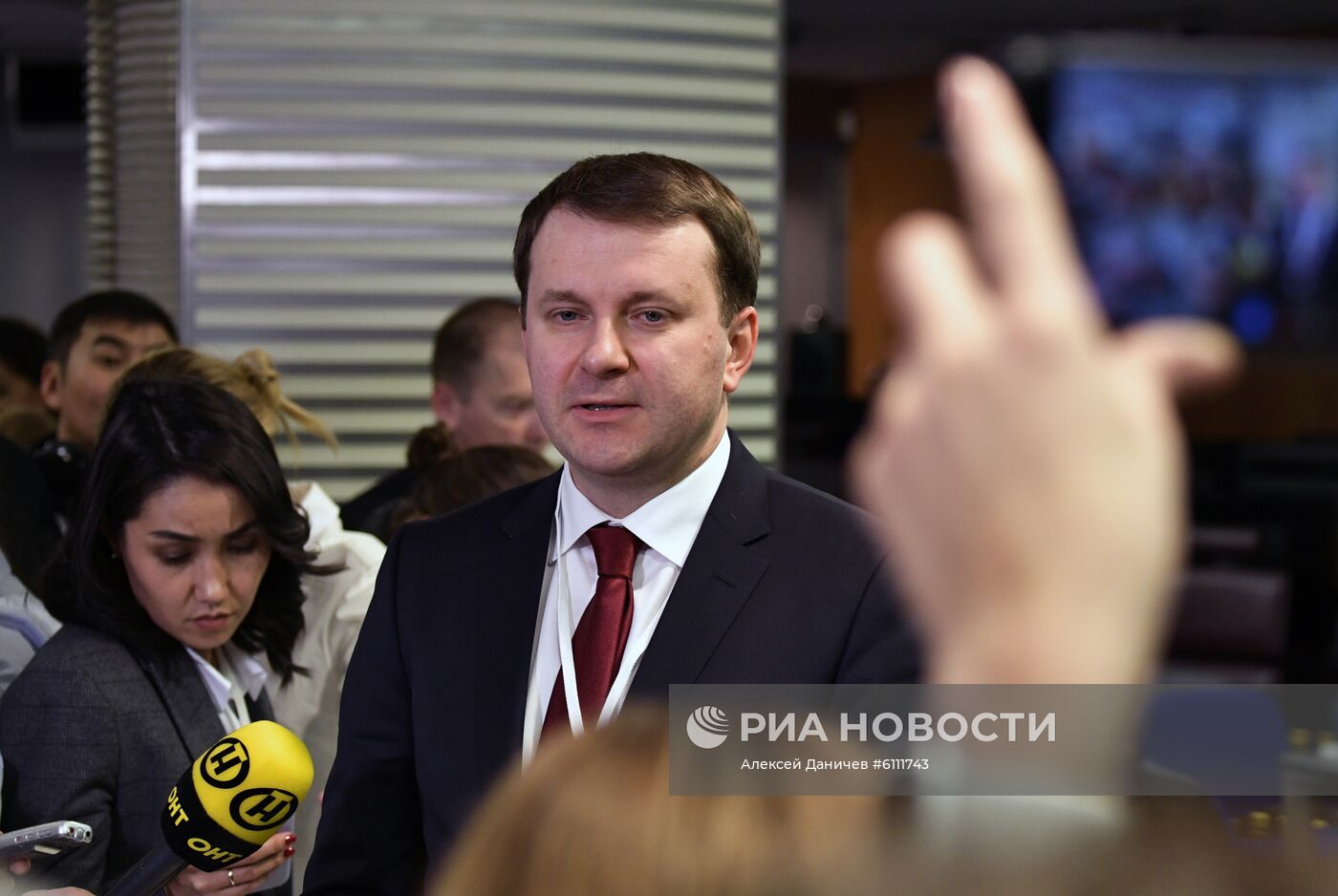 Рабочая поездка президента РФ В. Путина в Санкт-Петербург