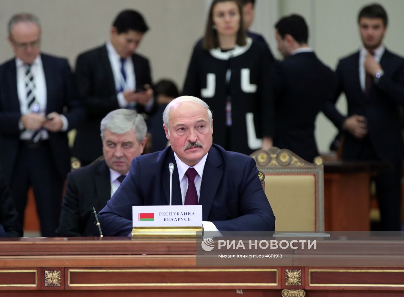 Рабочая поездка президента РФ В. Путина в Санкт-Петербург