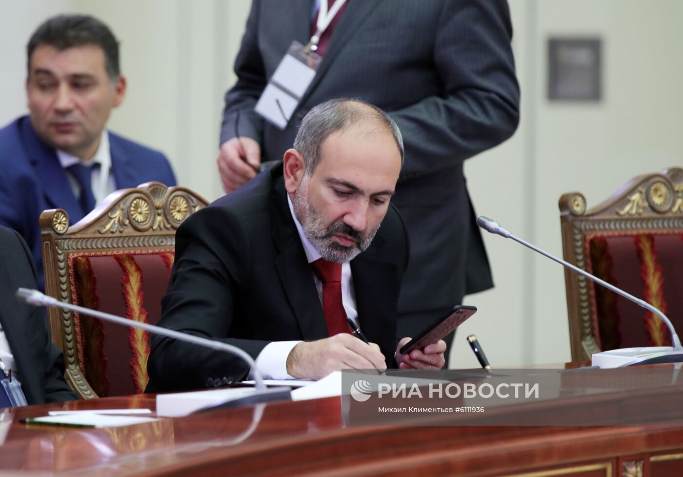 Рабочая поездка президента РФ В. Путина в Санкт-Петербург