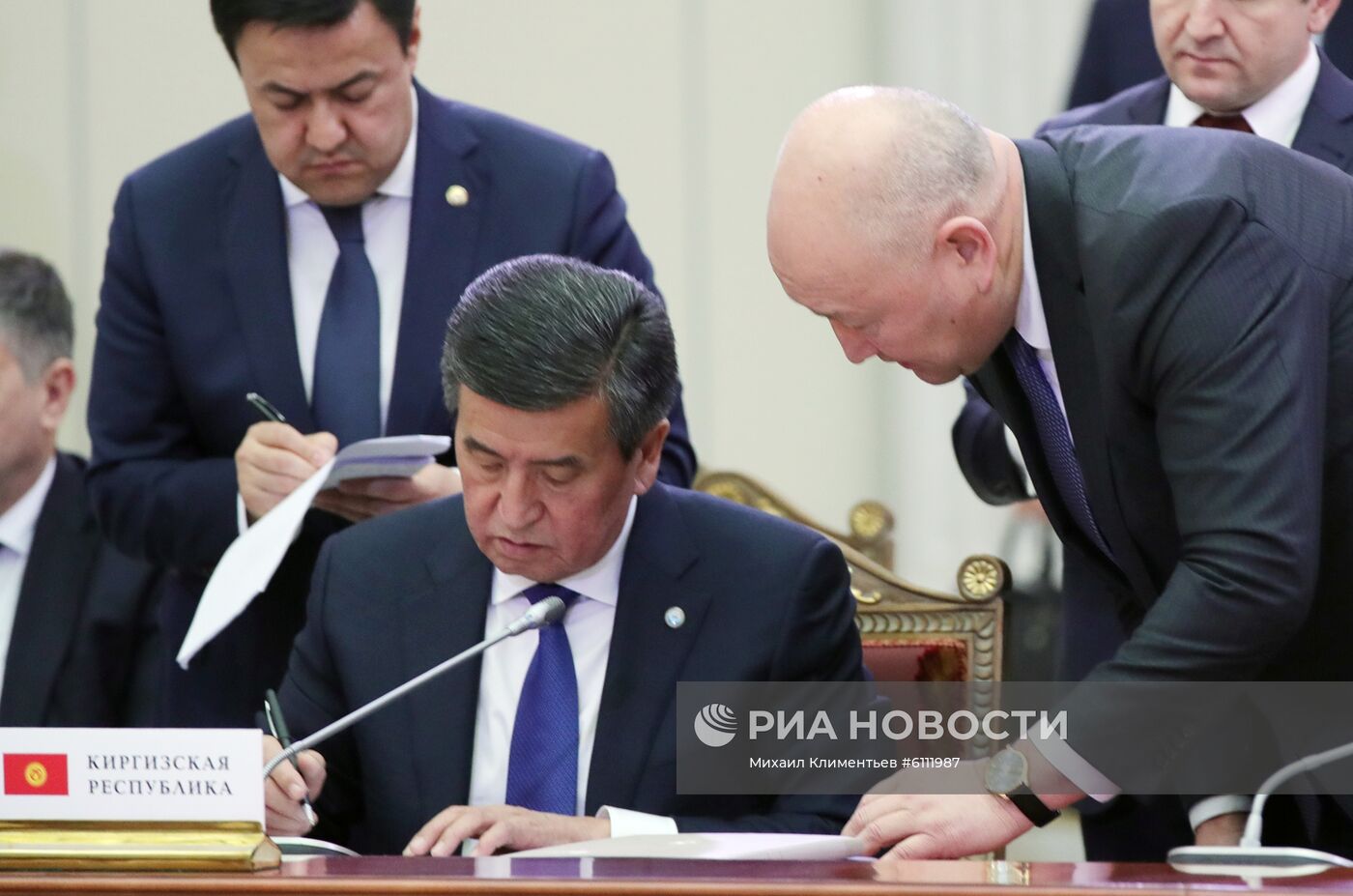 Рабочая поездка президента РФ В. Путина в Санкт-Петербург