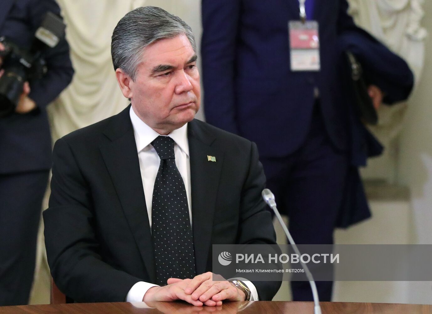 Рабочая поездка президента РФ В. Путина в Санкт-Петербург