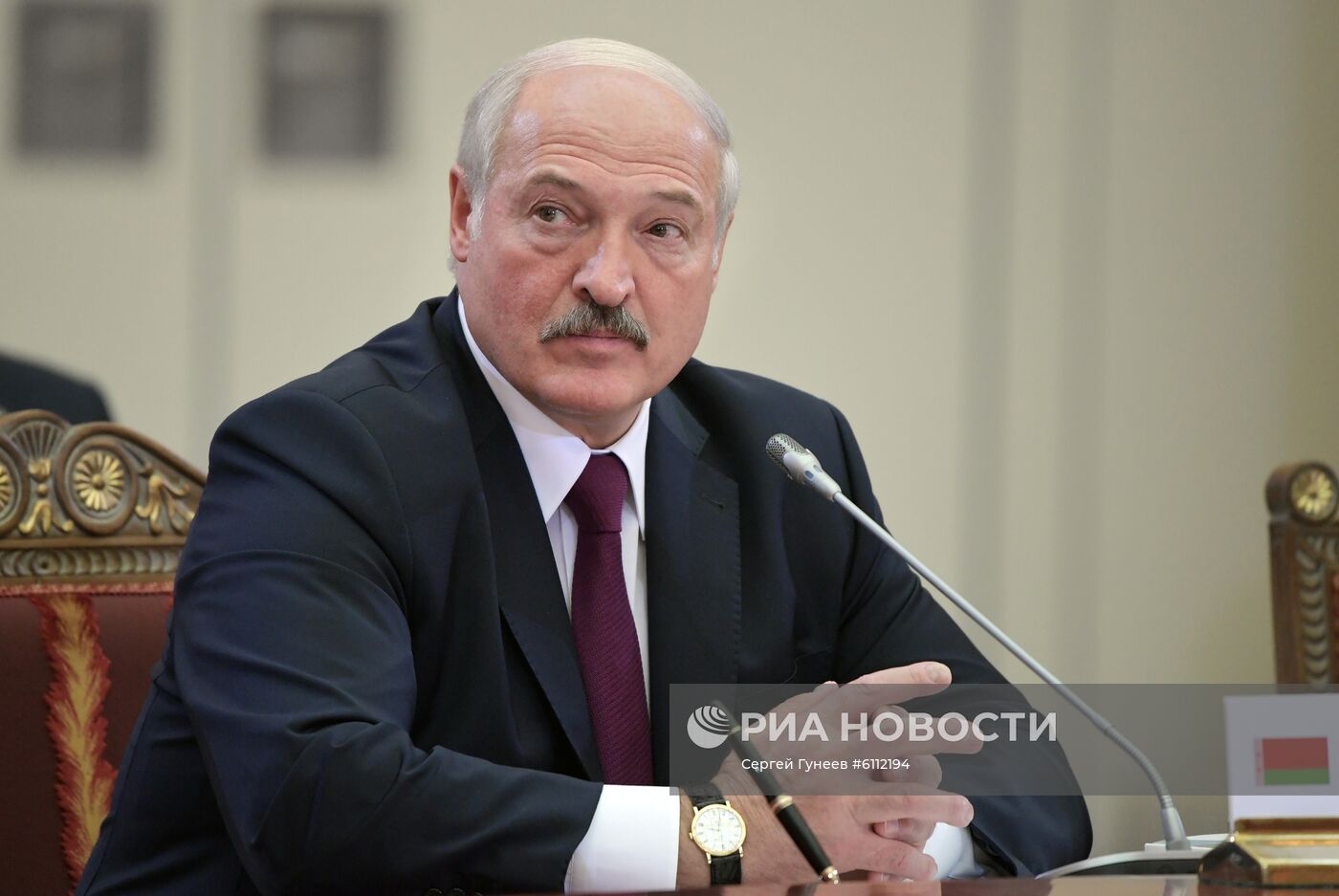 Рабочая поездка президента РФ В. Путина в Санкт-Петербург