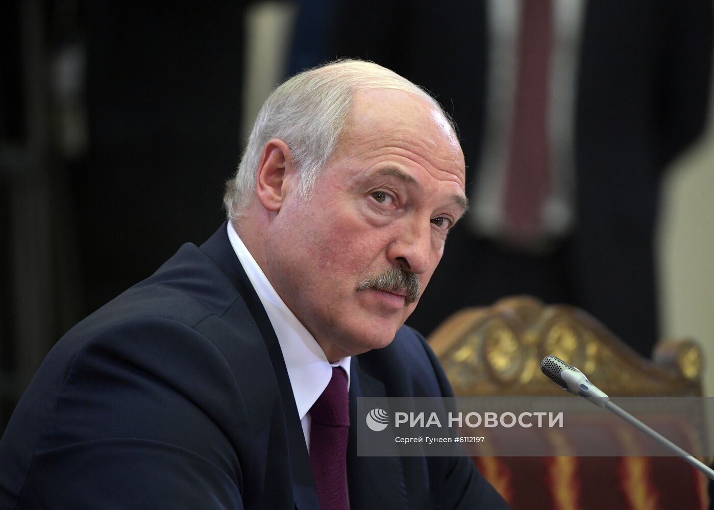 Рабочая поездка президента РФ В. Путина в Санкт-Петербург