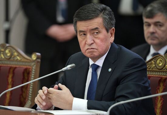 Рабочая поездка президента РФ В. Путина в Санкт-Петербург