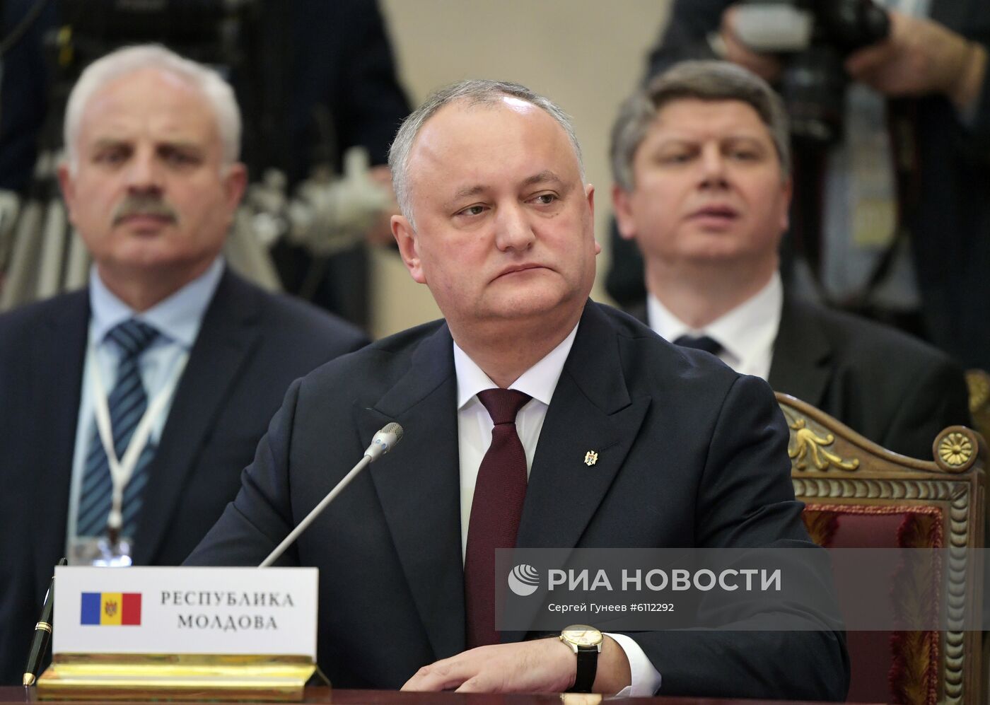 Рабочая поездка президента РФ В. Путина в Санкт-Петербург