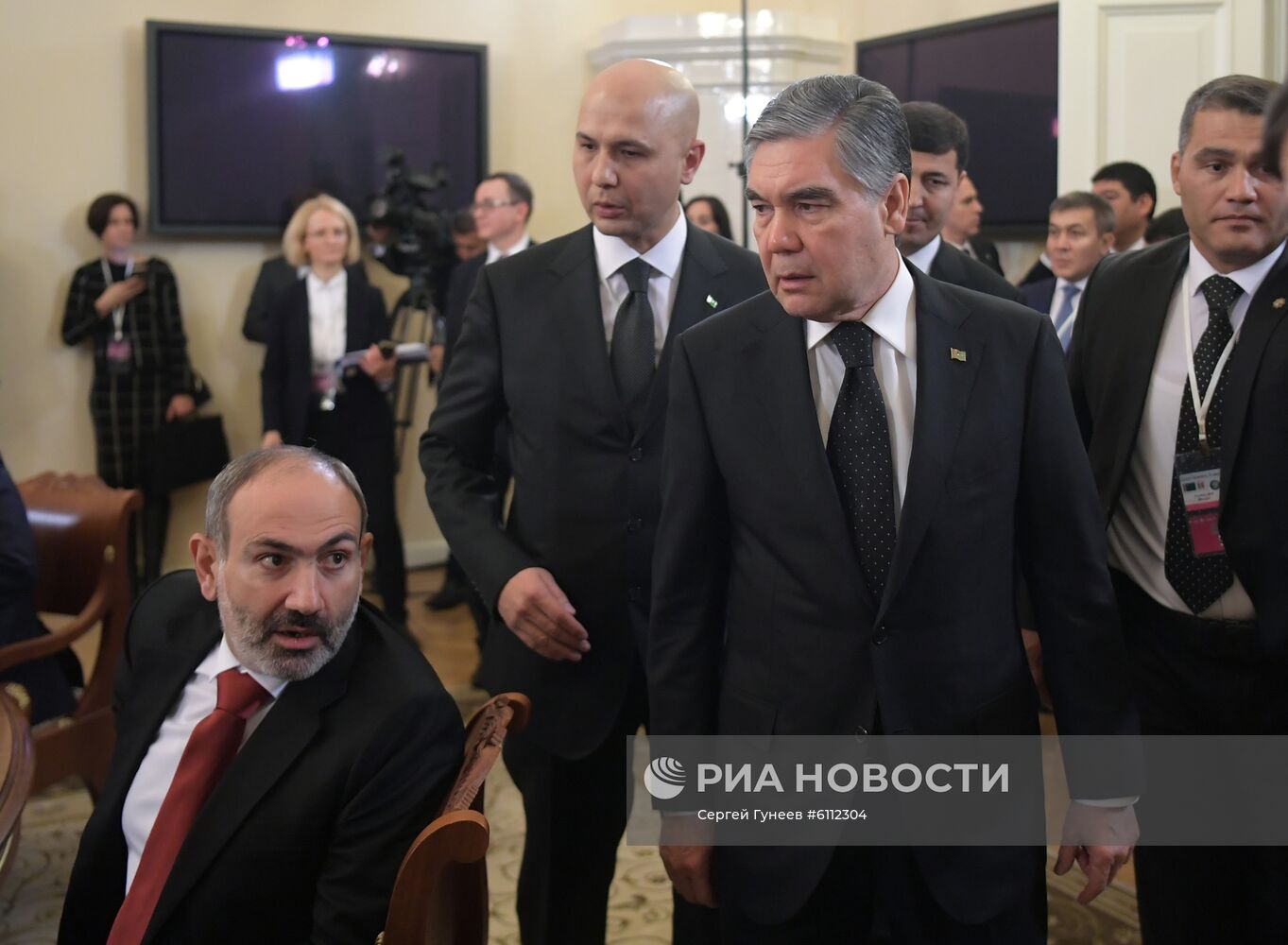 Рабочая поездка президента РФ В. Путина в Санкт-Петербург