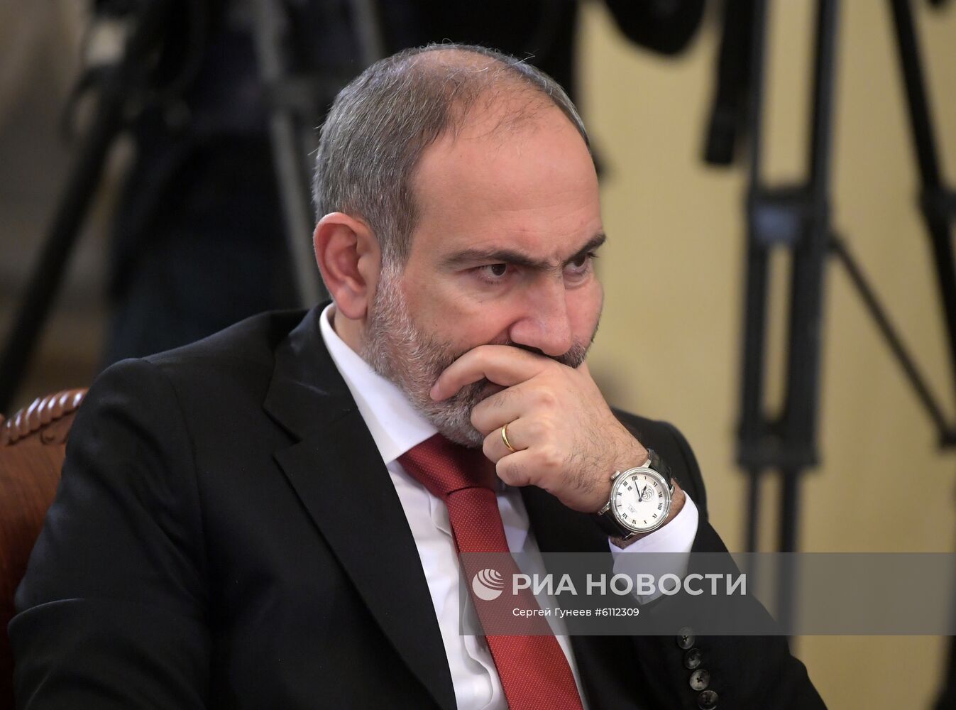 Рабочая поездка президента РФ В. Путина в Санкт-Петербург