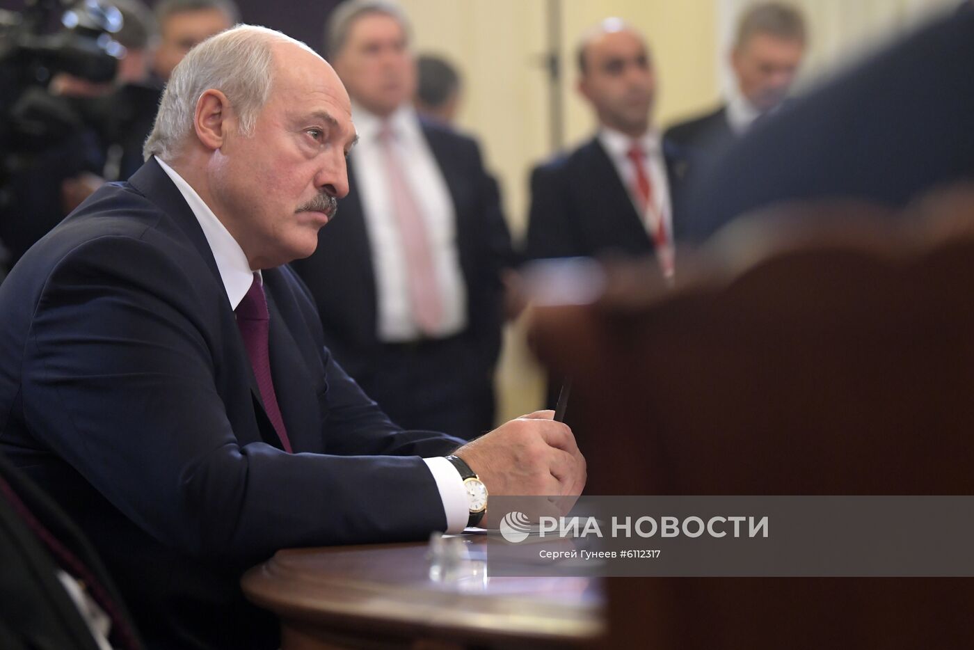 Рабочая поездка президента РФ В. Путина в Санкт-Петербург