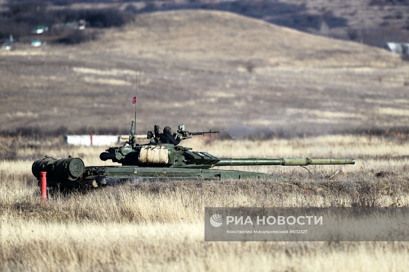 "Танковый биатлон" в Крыму