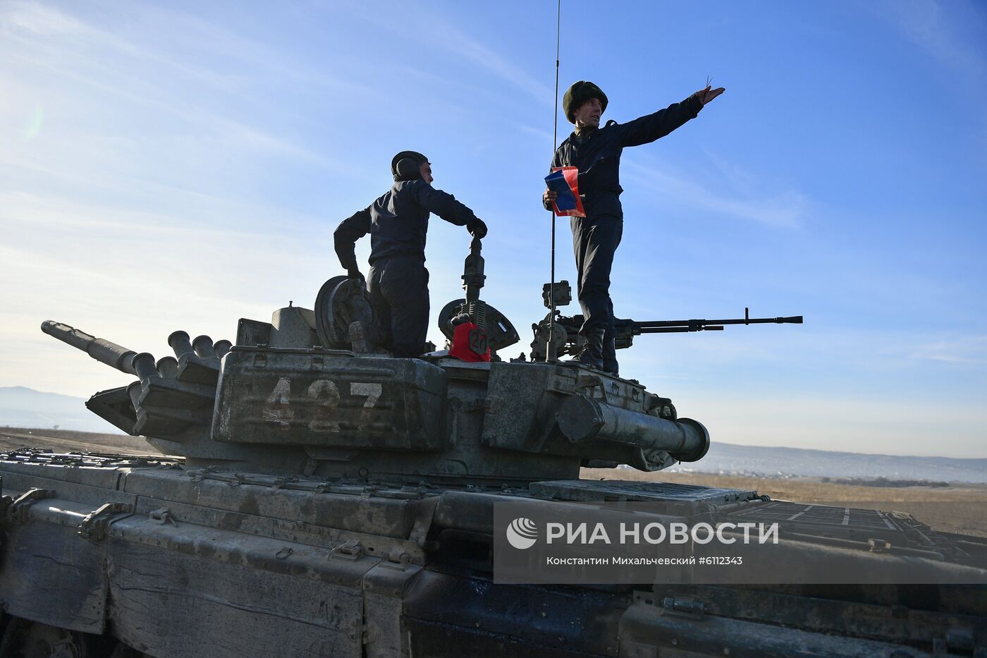 "Танковый биатлон" в Крыму