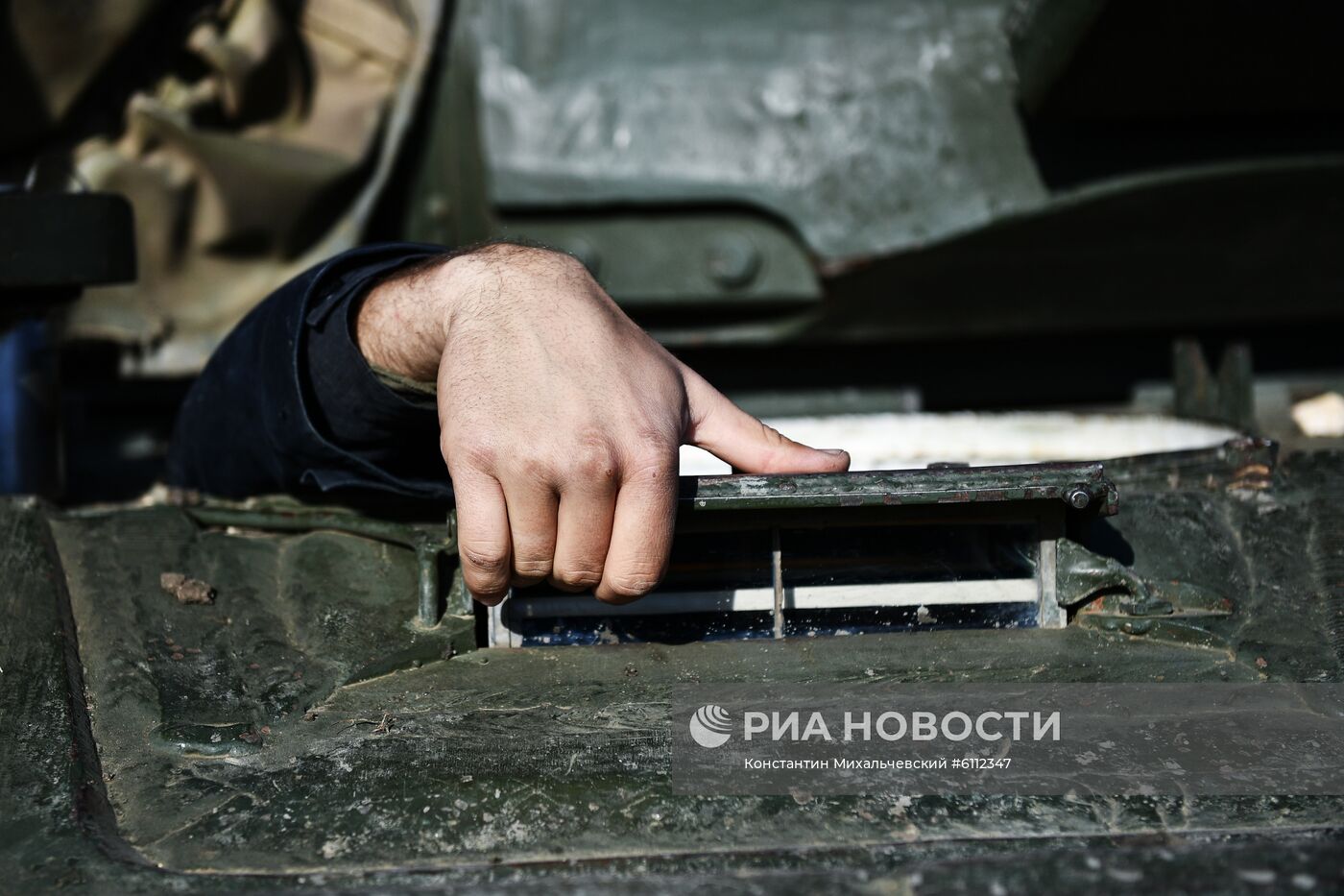 "Танковый биатлон" в Крыму