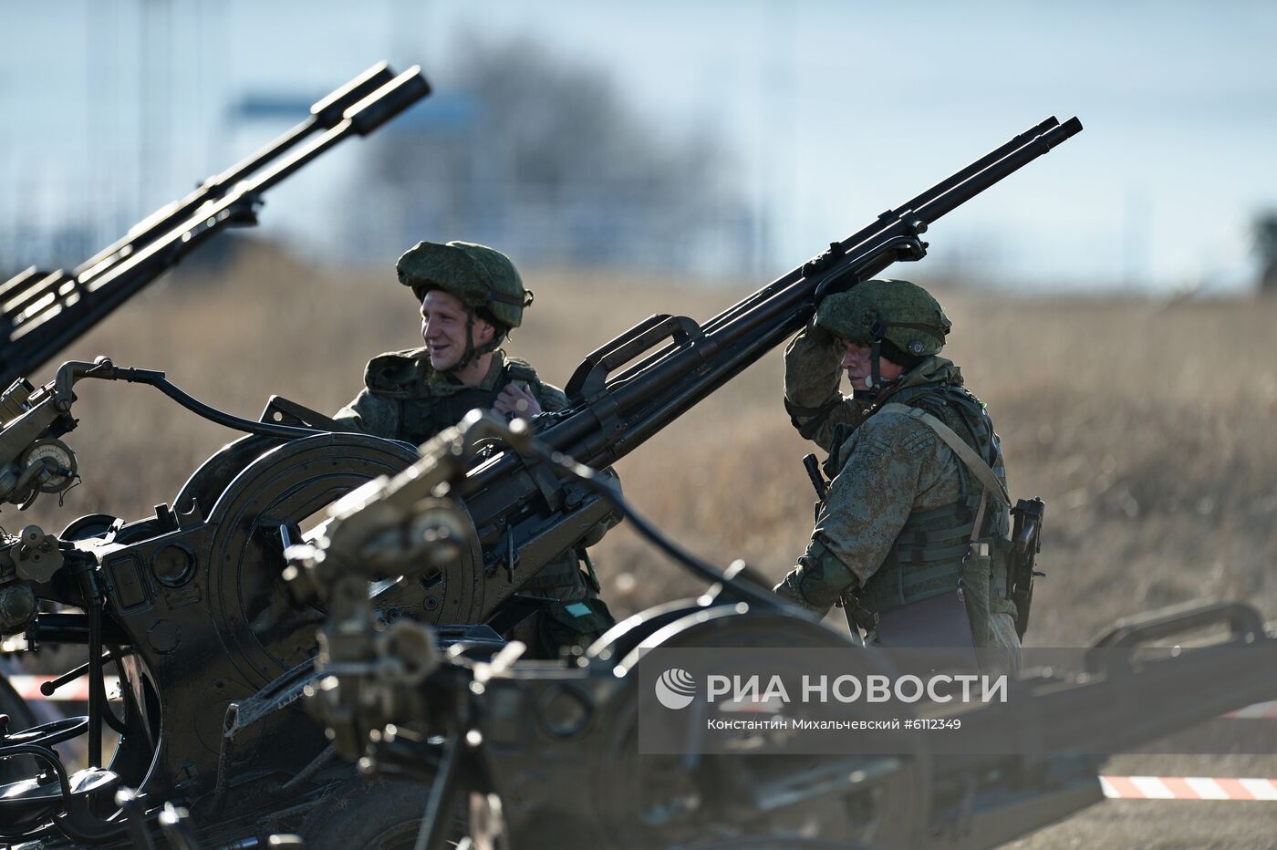 "Танковый биатлон" в Крыму