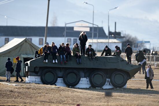 "Танковый биатлон" в Крыму