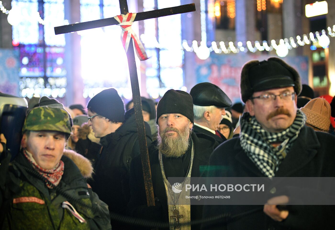 Несанкционированная акция в Минске против интеграции Белоруссии и РФ