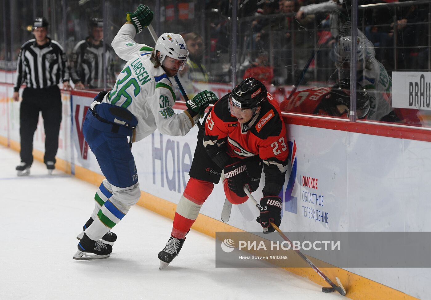 Хоккей. КХЛ. Матч "Авангард" "Салават Юлаев"