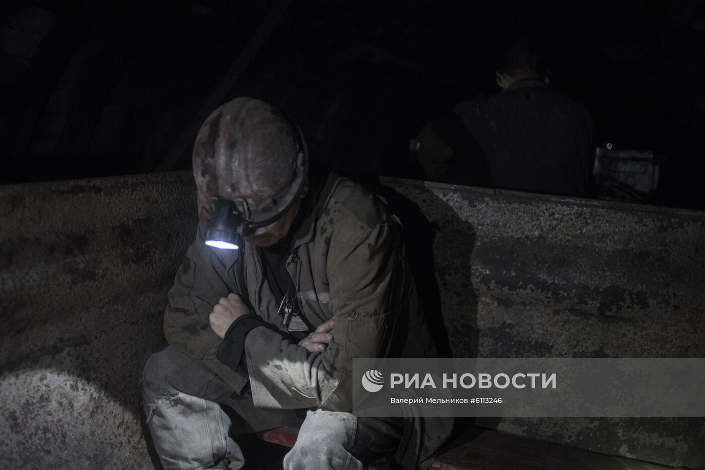 Шахта "Мащинская" в Луганской области