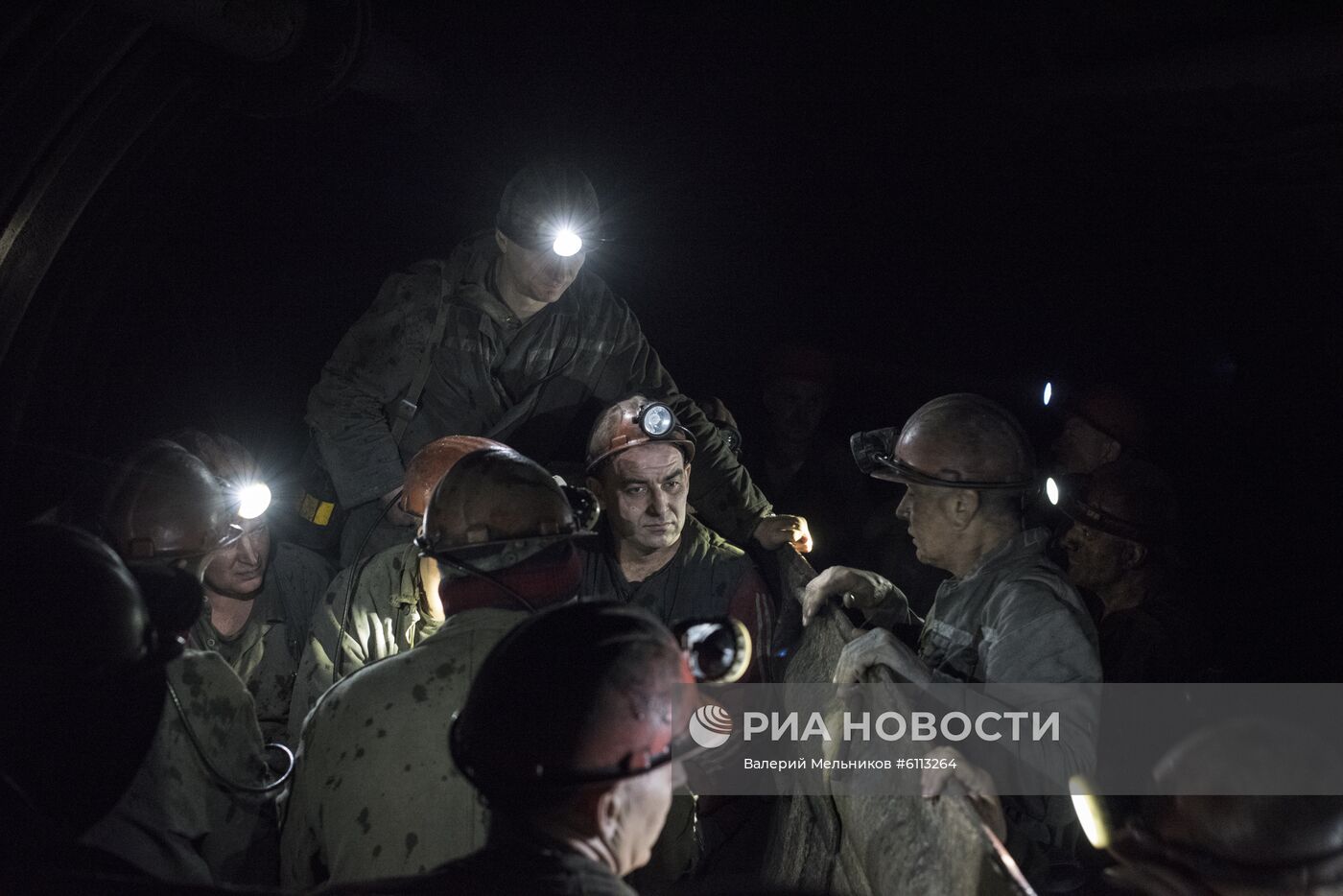 Шахта "Мащинская" в Луганской области