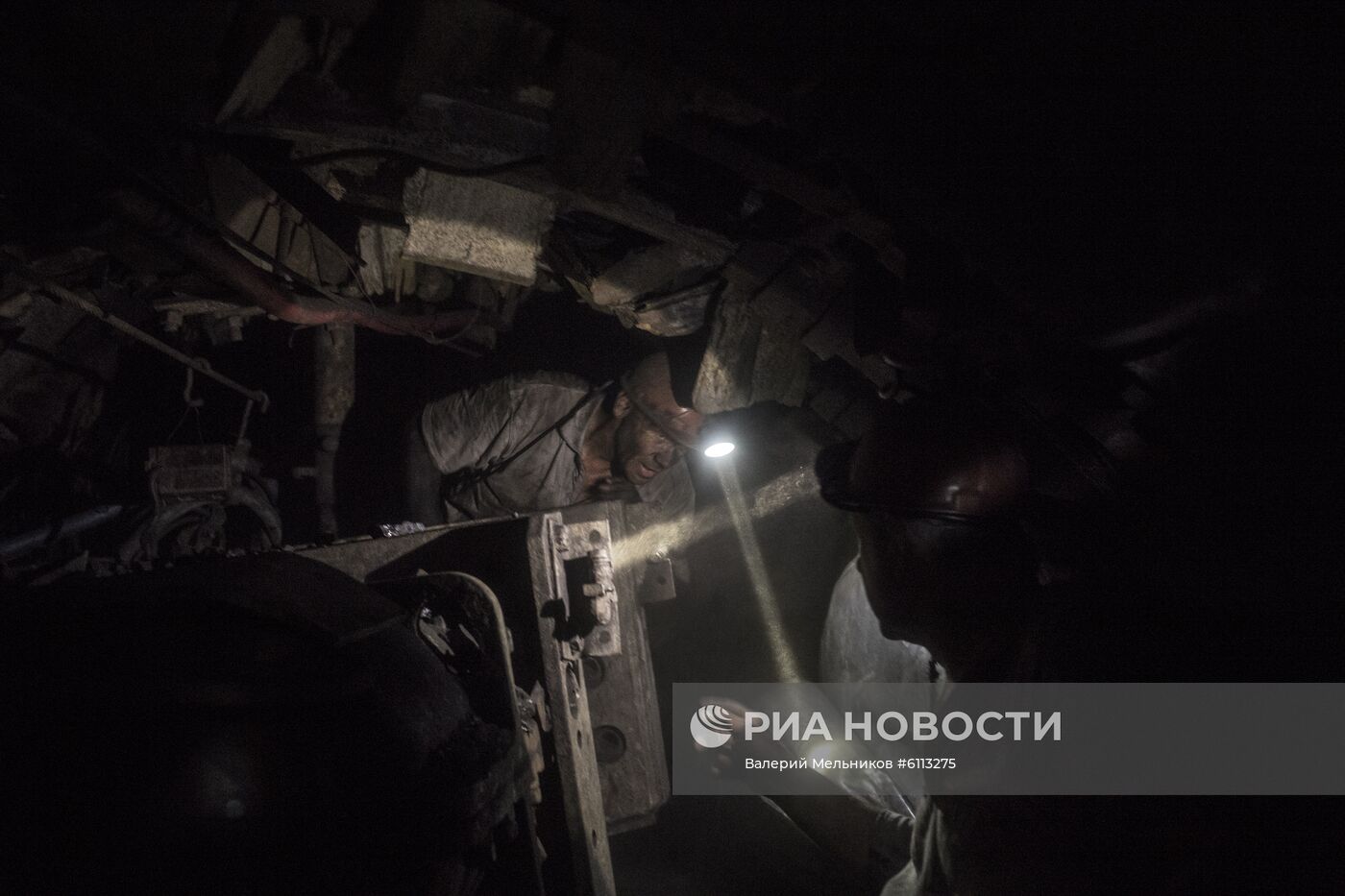 Шахта "Мащинская" в Луганской области