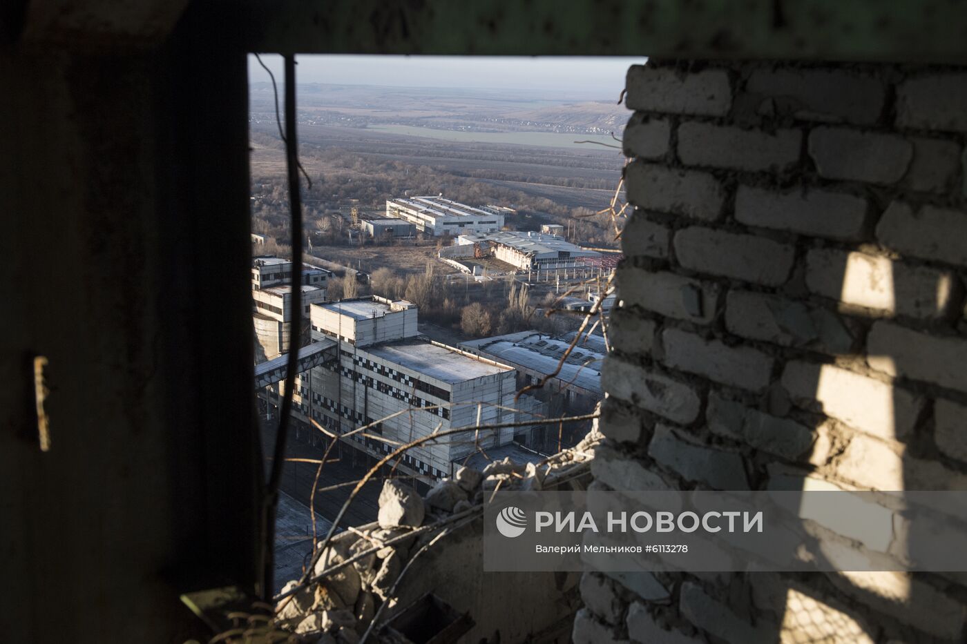 Шахта "Мащинская" в Луганской области