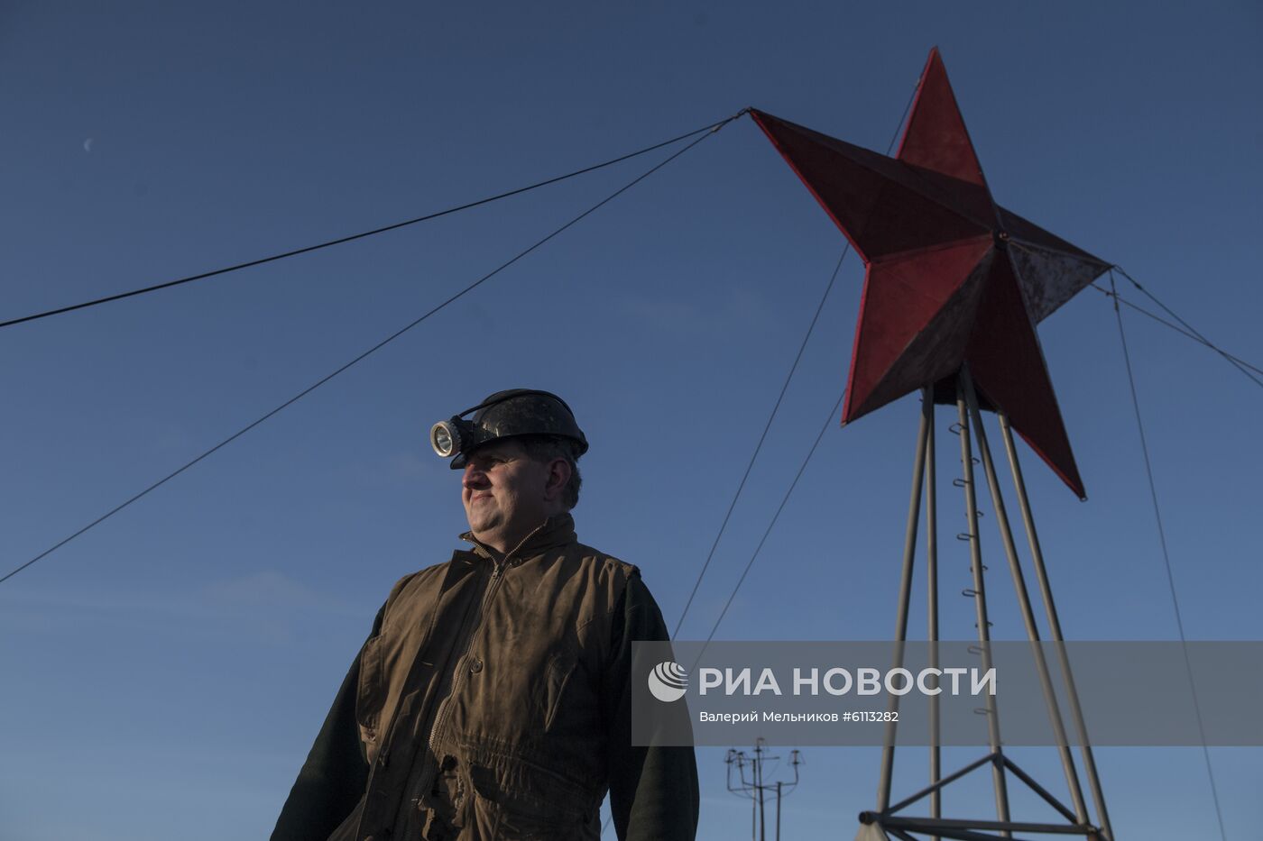 Шахта "Мащинская" в Луганской области